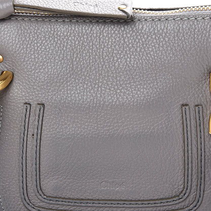Chloe Calfskin Small Marcie Satchel Cashmere Grey 11 of 11