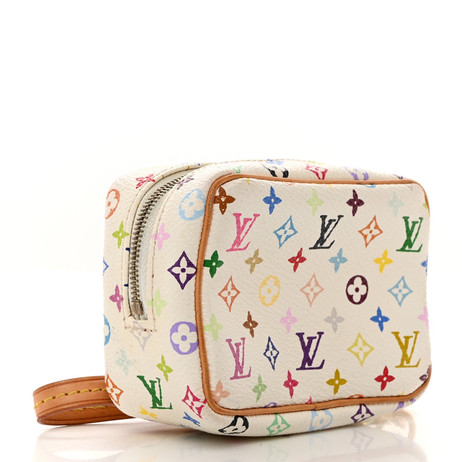 Louis Vuitton LOUIS VUITTON Monogram Multicolor Trousse Wapity White 3 of 7