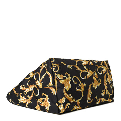 Versace Nylon Baroque Print Tote Black 7 of 16