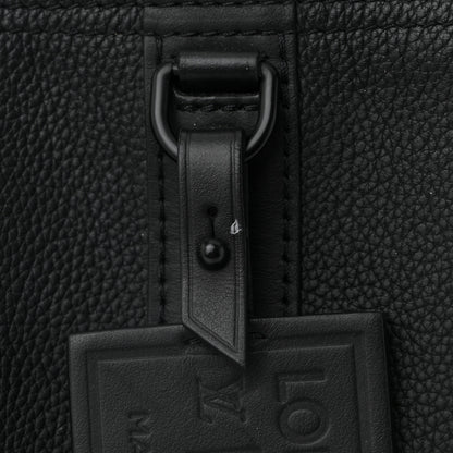Louis Vuitton Grained Calfskin Aerogram City Keepall Black 11 of 12