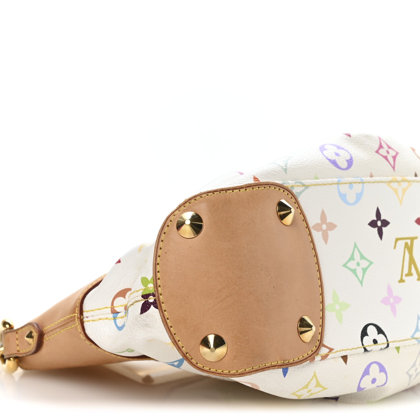 Monogram Multicolor Judy PM White