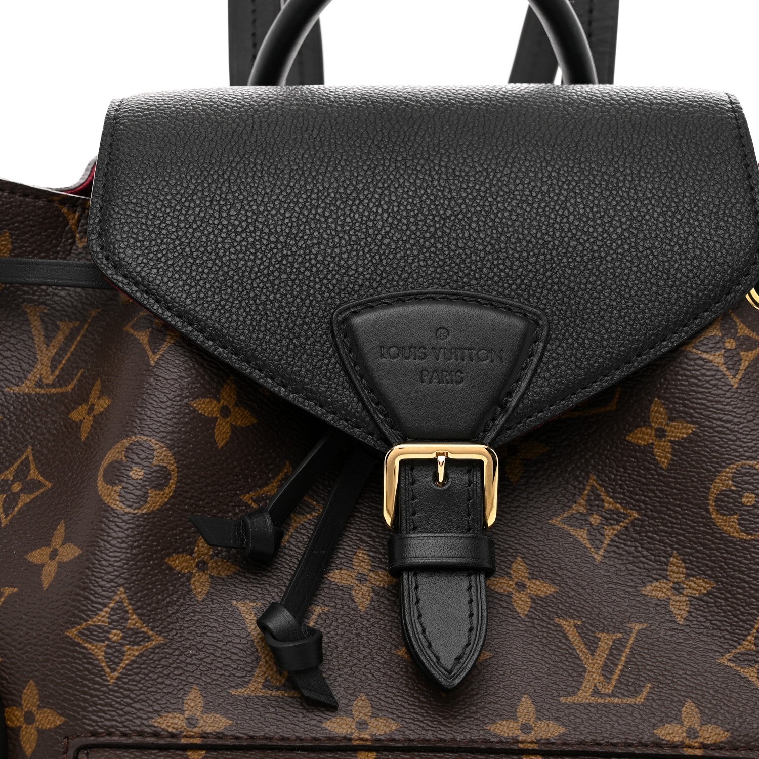 Louis Vuitton Monogram Montsouris PM Black 7 of 10