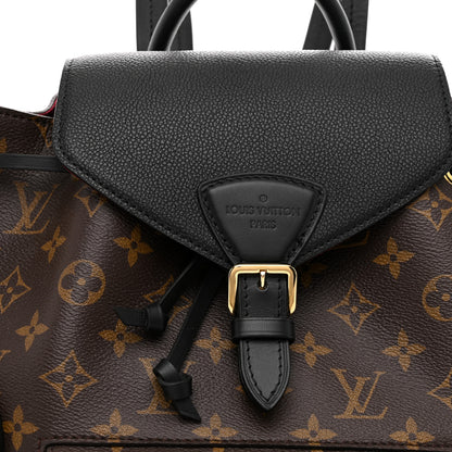 Louis Vuitton Monogram Montsouris PM Black 7 of 10