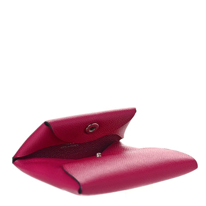 Hermes Epsom Bastia Coin Purse Rose Pourpre 5 of 9