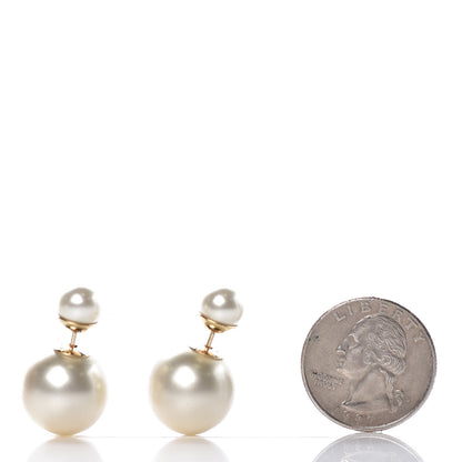 Christian Dior Pearl Mise En Dior Tribal Earrings 2 of 4