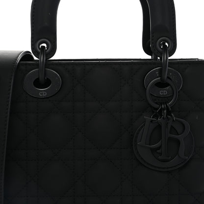 Christian Dior Ultra Matte Calfskin Cannage Small My ABCDior Lady Dior Black 8 of 12