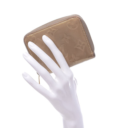 Louis Vuitton Vernis Zippy Coin Purse Beige Poudre 2 of 10