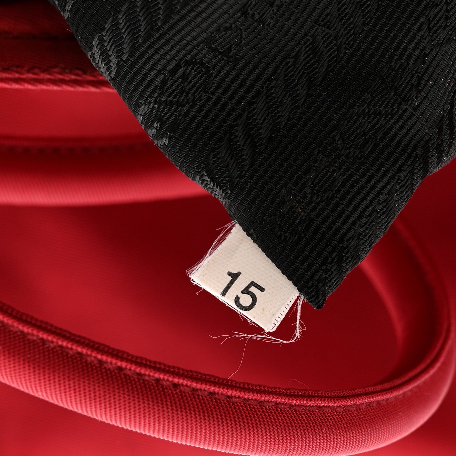 Prada Tessuto Nylon Tote Red 7 of 14