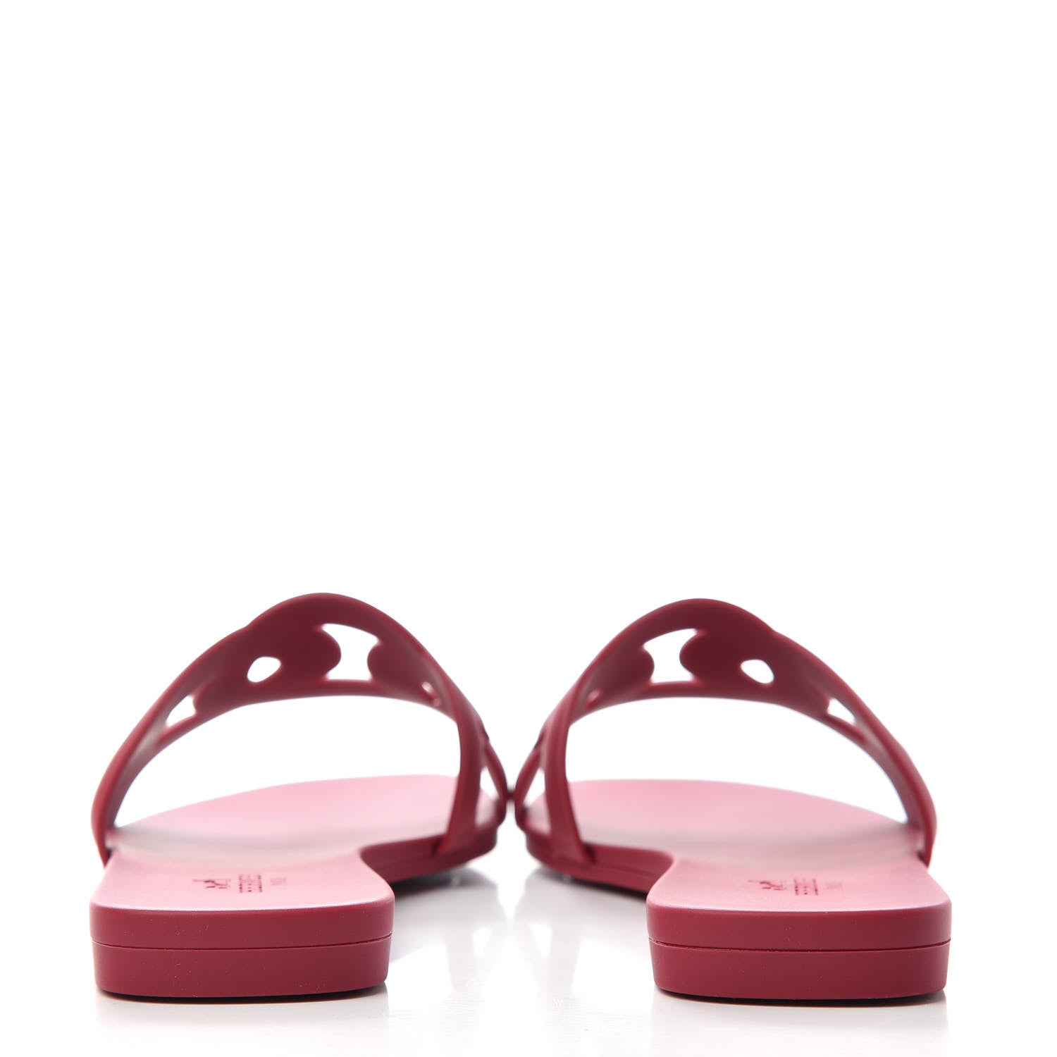Hermes Rubber Aloha Sandals 35 Rose Baie 7 of 10