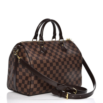 Louis Vuitton Damier Ebene Speedy Bandouliere 30 3 of 7