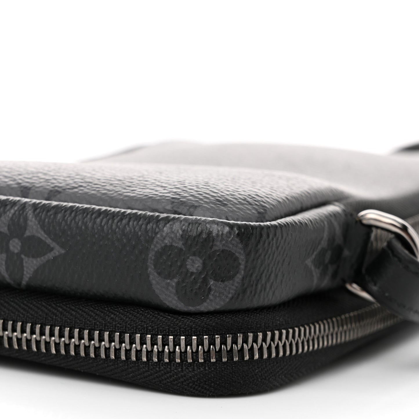 Monogram Eclipse Reverse Double Phone Pouch