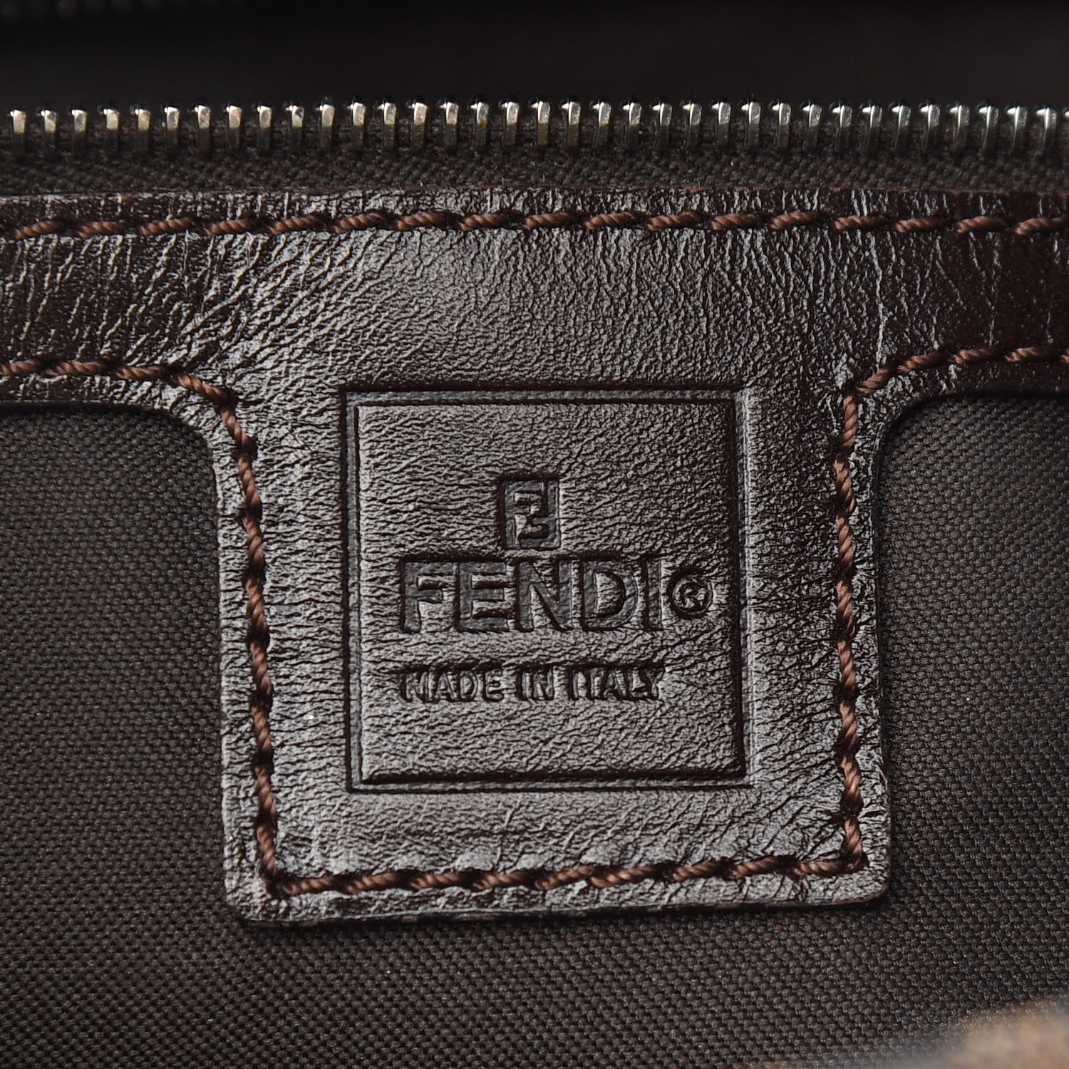 Fendi Zucca Mama Baguette Tobacco 6 of 8