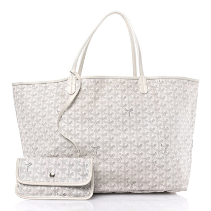 Goyard Goyardine Saint Louis GM White 3 of 10