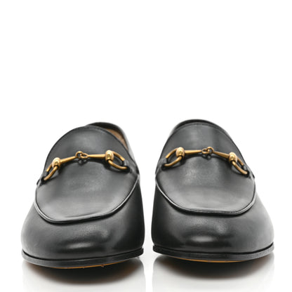 Gucci Calfskin Womens Jordaan Loafers 39 Black 2 of 9