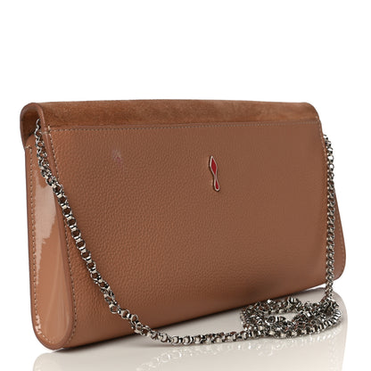 Christian Louboutin Veau Velours Calfskin Vero Dodat Clutch Cannelle 2 of 12