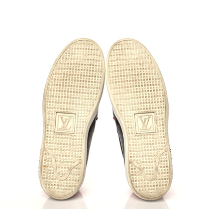 Louis Vuitton Monogram Frontrow Slip On Sneakers 38 Rouge 5 of 10