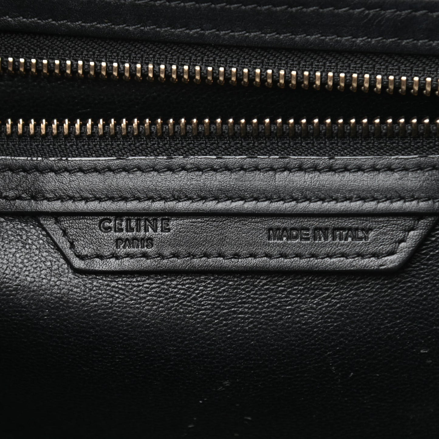 Smooth Calfskin Mini Luggage Black