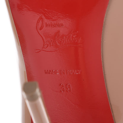 Christian Louboutin Patent So Kate 120 Pumps 39 Nude 6 of 8