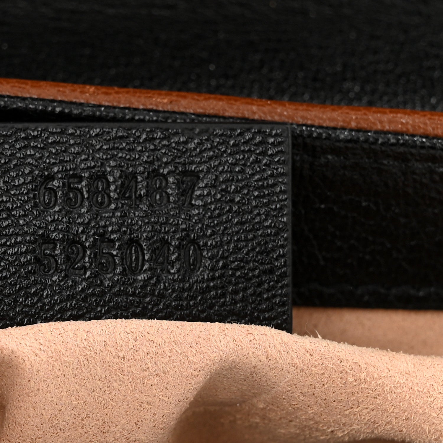 Gucci GG Supreme Monogram New Sakai Lux Calfskin Mini Padlock Flap Pocket Shoulder Bag Beige Ebony Black Cuir 8 of 11