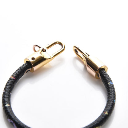 Louis Vuitton Monogram Multicolor Luck It Bracelet 17 Black 4 of 4