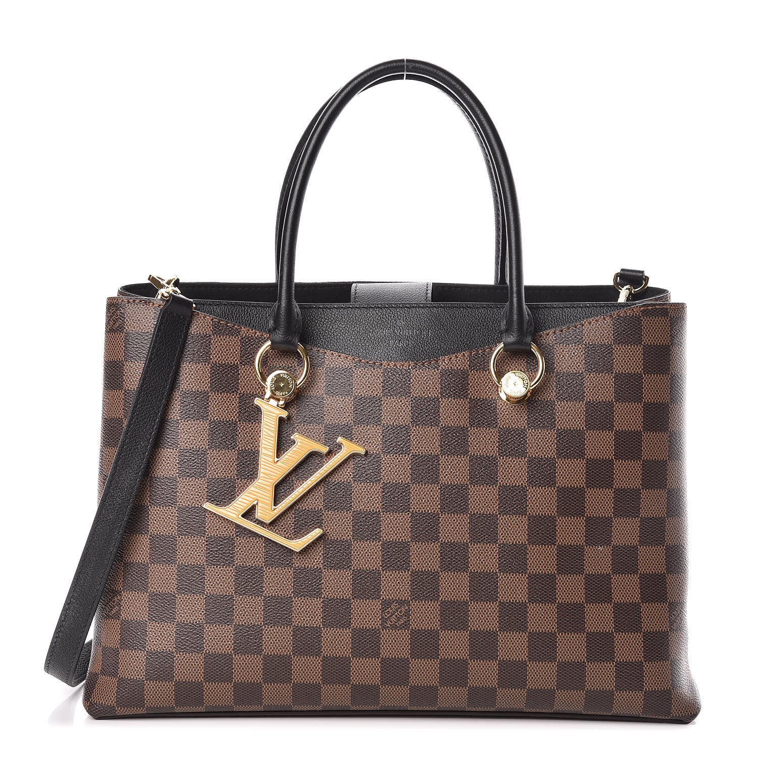 Louis Vuitton Damier Ebene LV Riverside Black 455724 – FASHIONPHILE