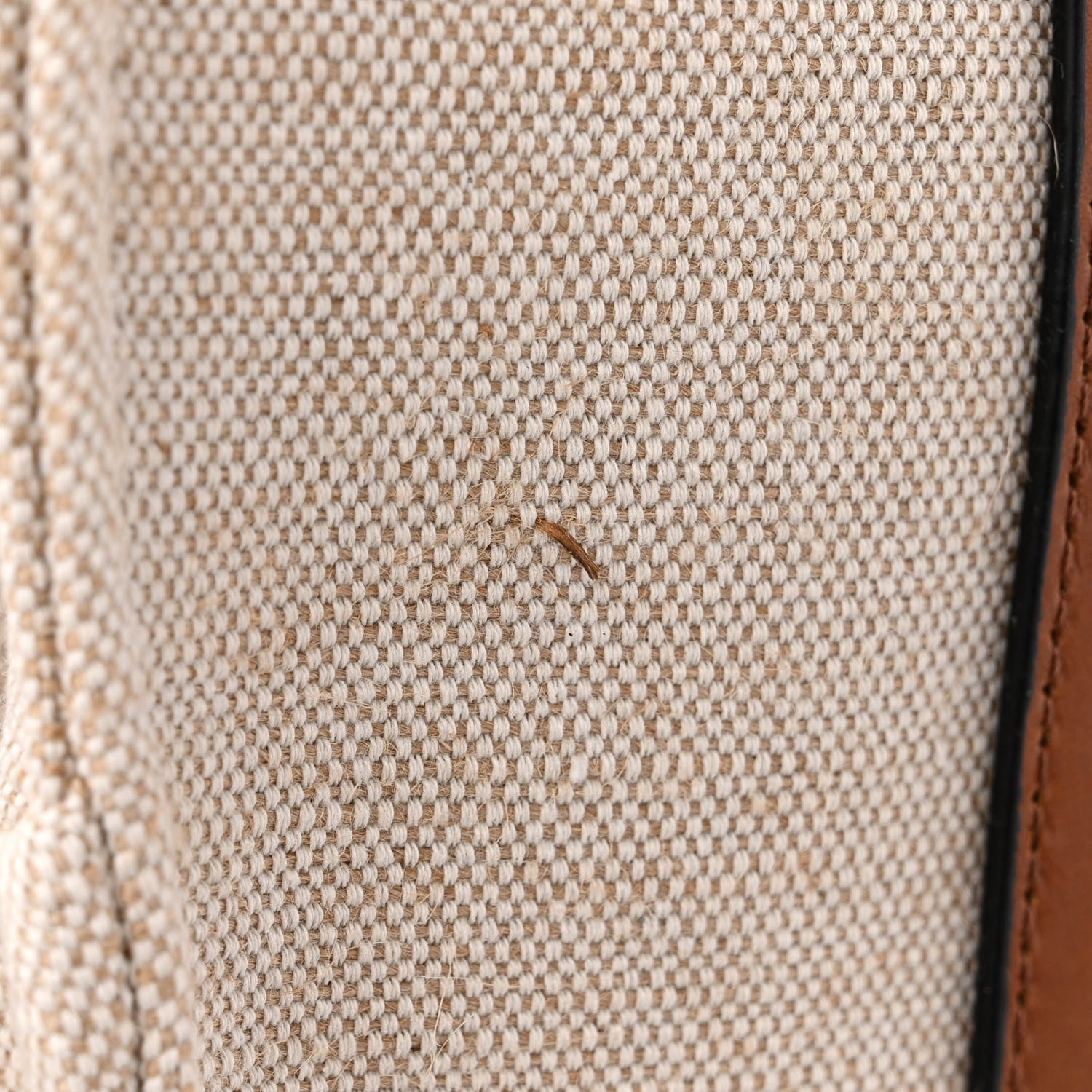 Chloe Canvas Diaper Bag Beige 14 of 16