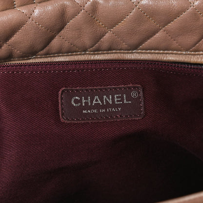 Chanel Calfskin Quilted Istanbul Shoulder Bag Beige 6 of 10