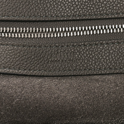 Celine Soft Grained Calfskin Small Belt Cabas Phantom Medium Grey 6 of 8