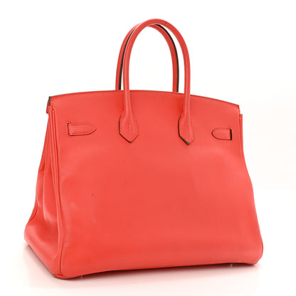 Hermes Epsom Birkin 35 Rose Jaipur 3 of 29