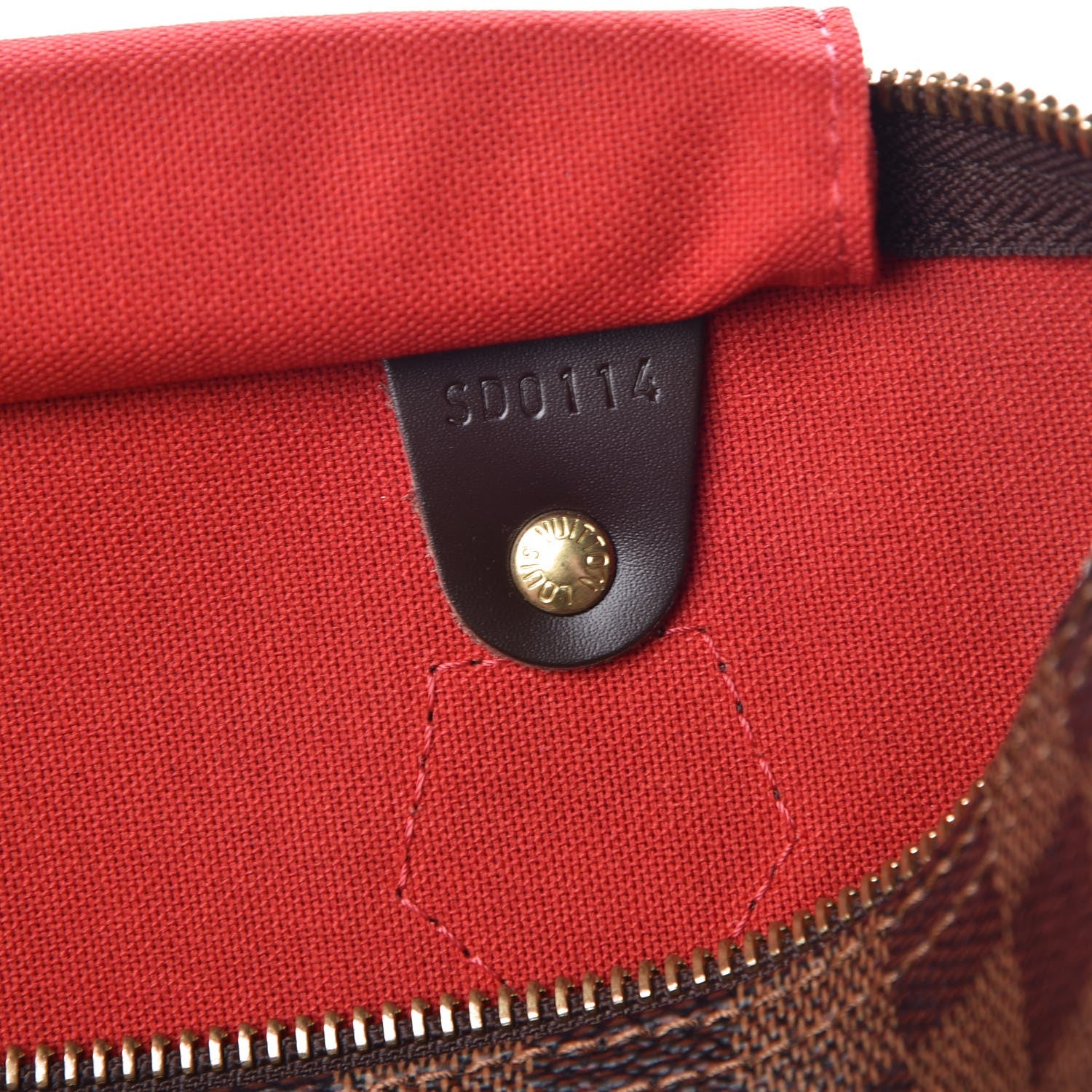 Louis Vuitton Damier Ebene Speedy 30 7 of 10