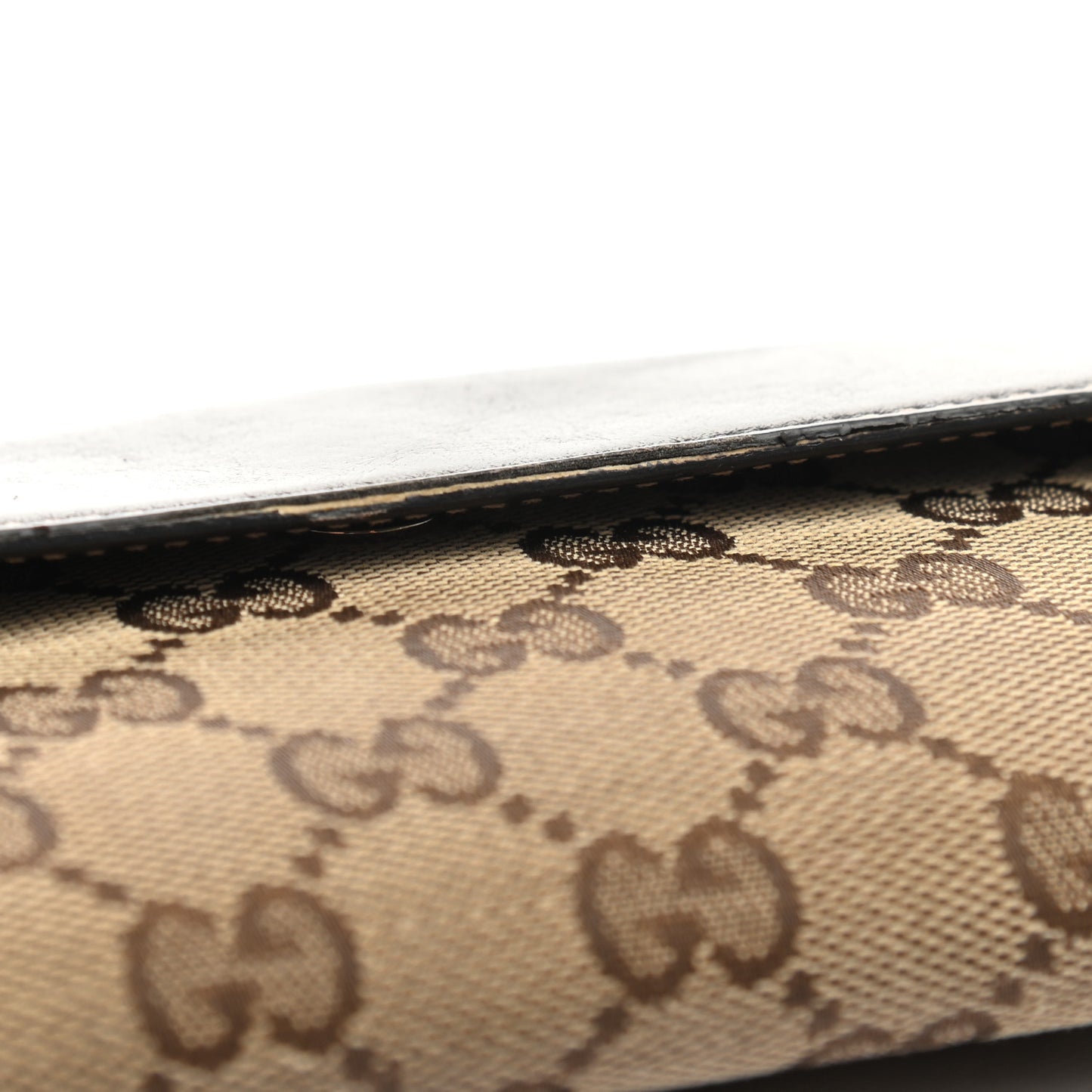 Monogram Heart Continental Wallet Dark Brown