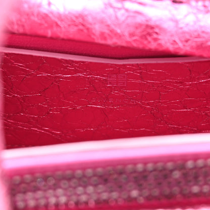 Givenchy Lambskin Satin Strass Mini Antigona Stretch Neon Pink 6 of 9