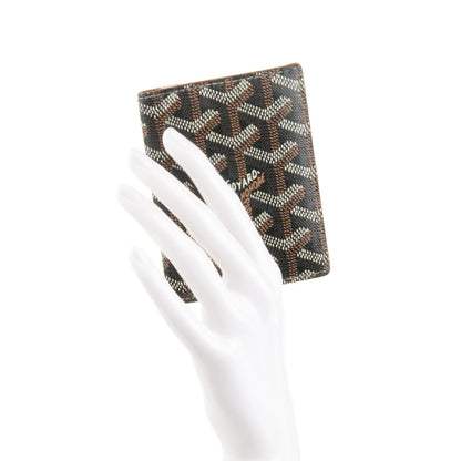 Goyard Goyardine Saint Marc Folding Card Case Black 2 of 7