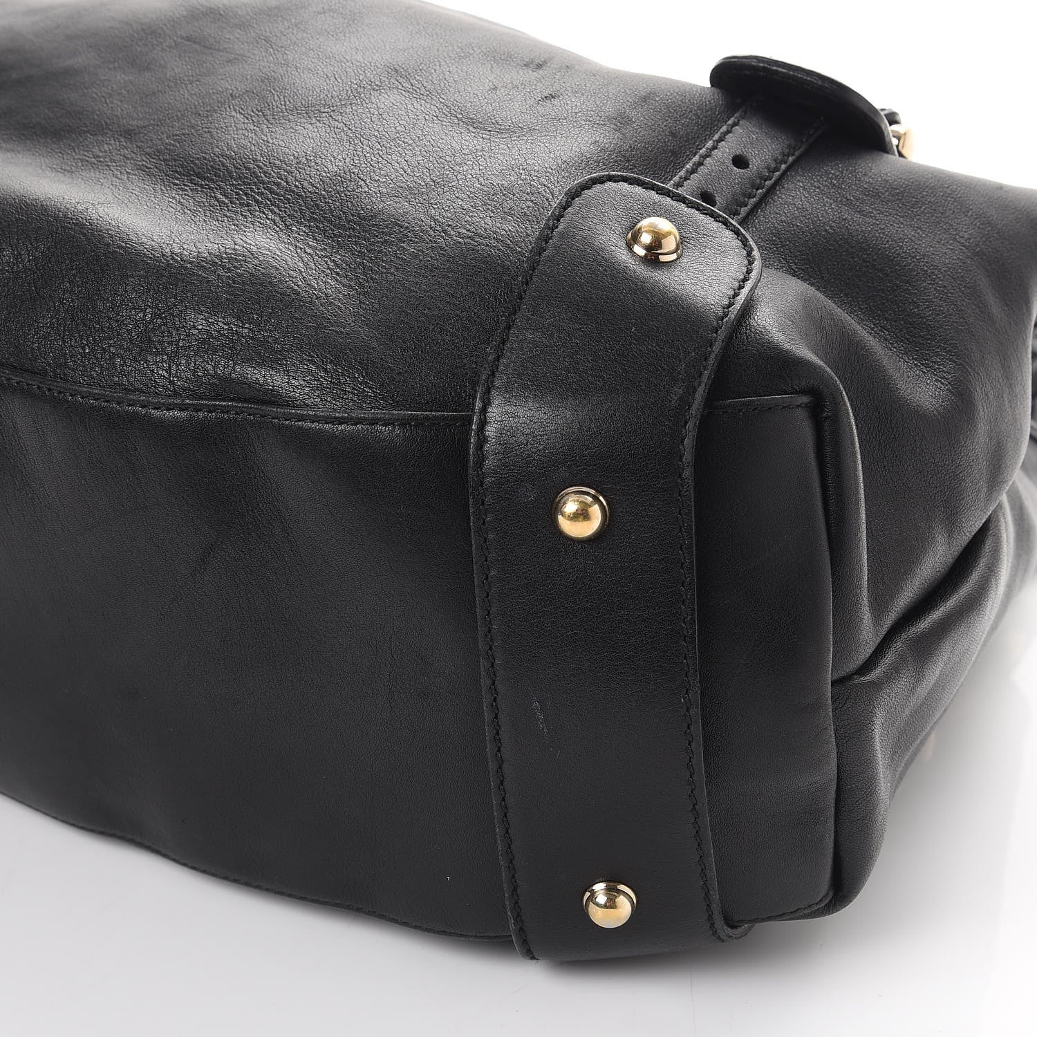Gucci Calfskin Medium Pelham Shoulder Bag Black 15 of 17