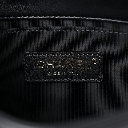 Chanel Lambskin Small Entwined Chain Flap Black 5 of 10