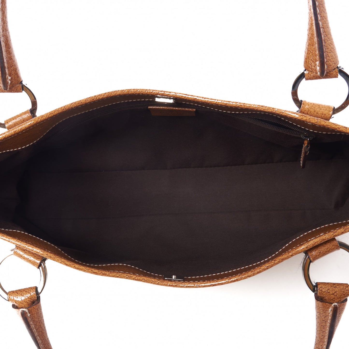 Monogram Shoulder Bag Brown