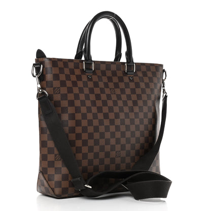 Louis Vuitton Damier Ebene Jake Tote 3 of 11