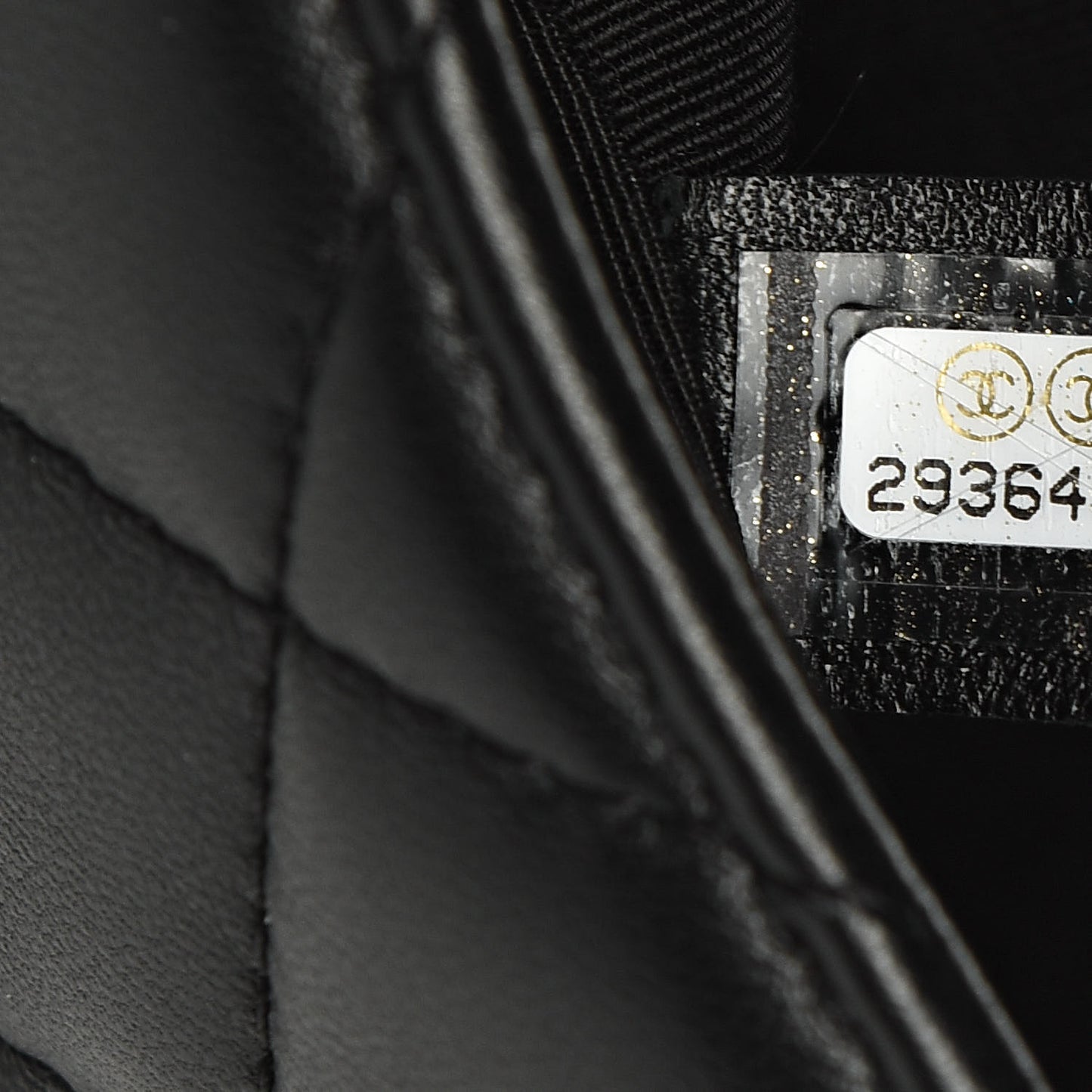 Lambskin Quilted Small My Precious Flap Black