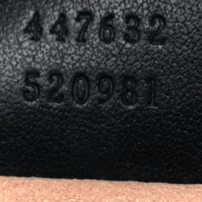 Gucci Calfskin Matelasse Small GG Marmont Chain Shoulder Bag Black 7 of 16