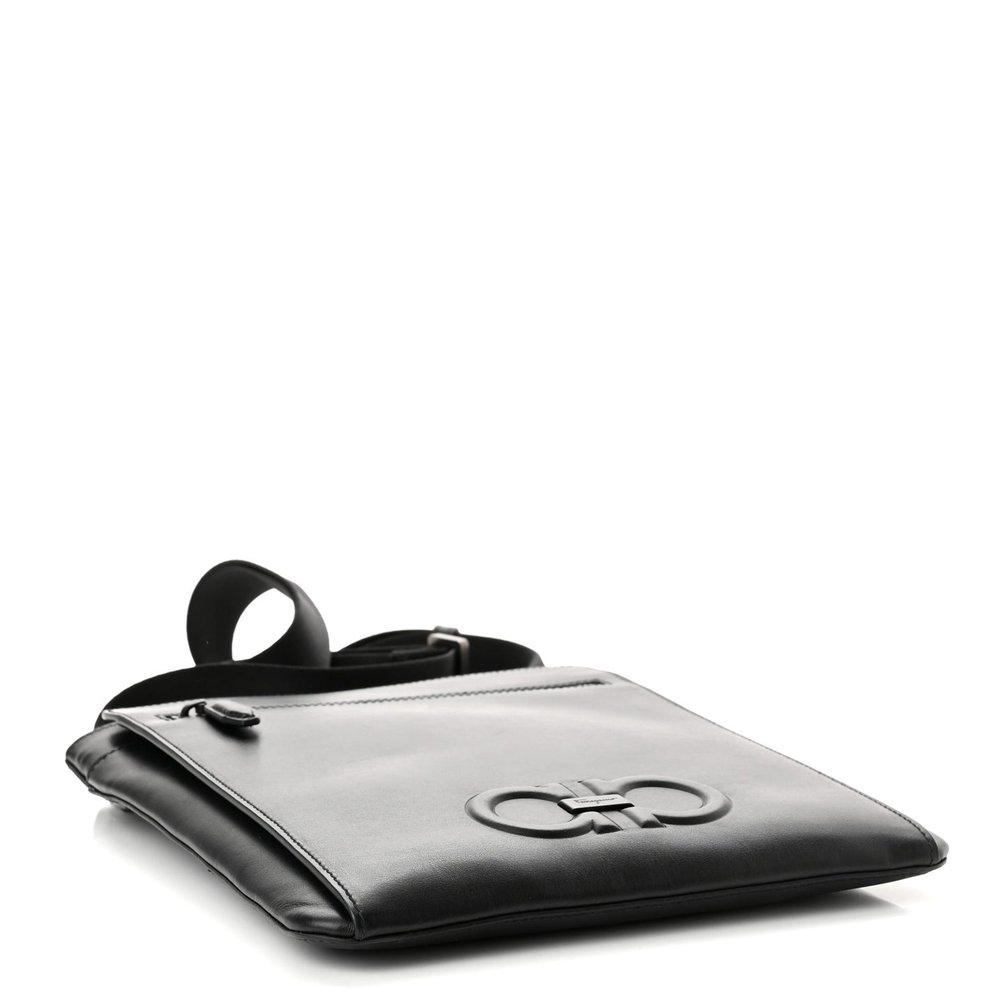 Calfskin Firenze Crossbody Bag Black