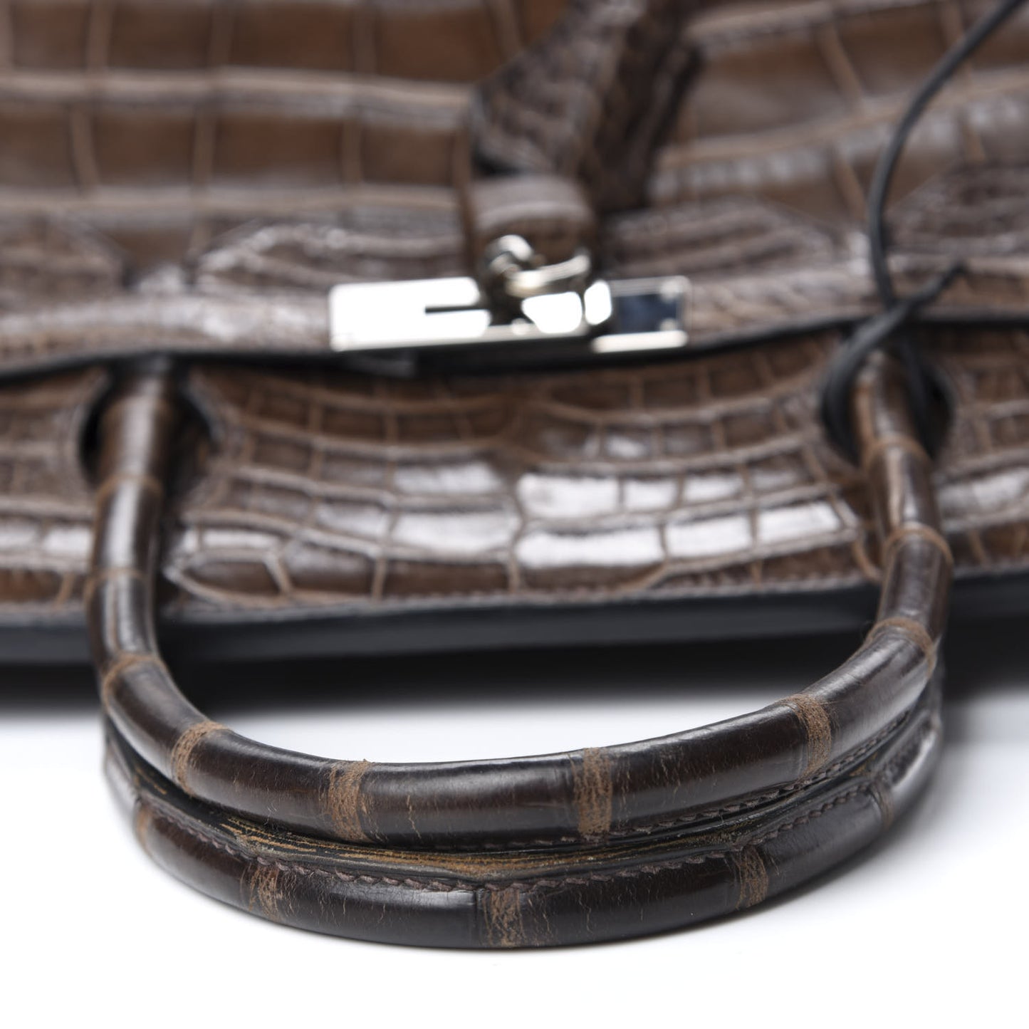 Matte Alligator Birkin 40 Chocolate