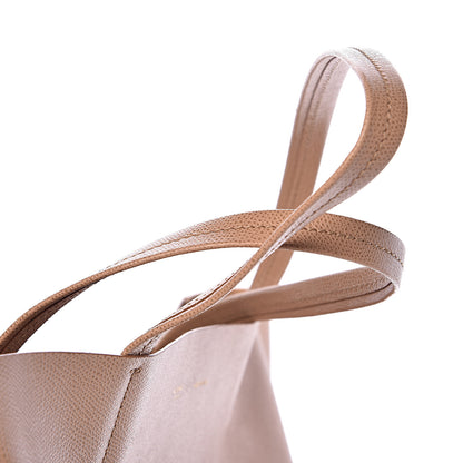 Celine Grained Calfskin Horizontal Bi-Cabas Nude Deepsea 7 of 12