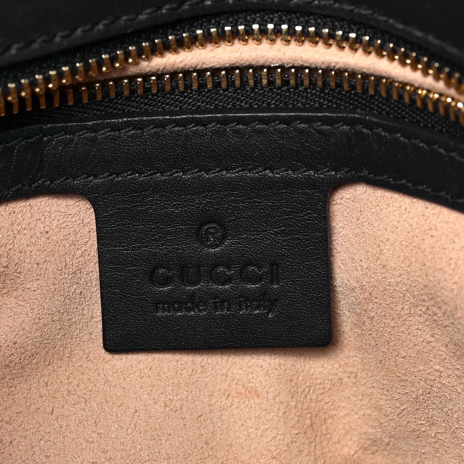 Gucci GG Supreme Monogram Small Messenger Shoulder Bag Beige Blue Navy 6 of 8