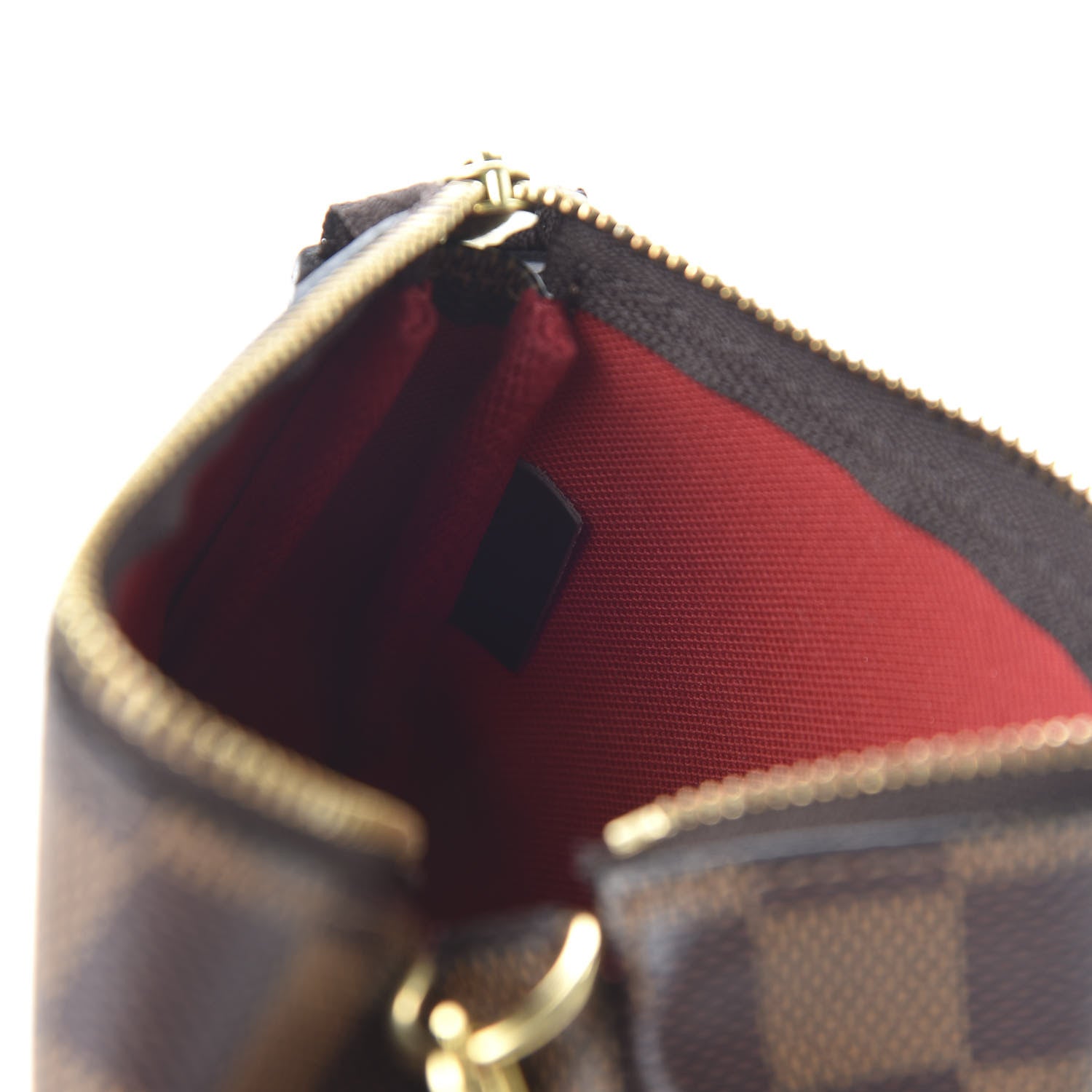 Louis Vuitton Damier Ebene Mini Pochette Accessories 9 of 11