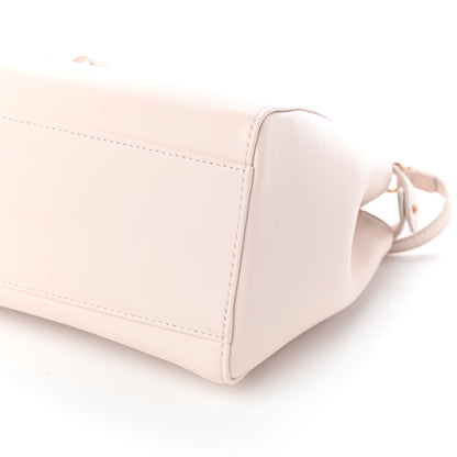 Fendi Nappa Mini Peekaboo Iconic Satchel Egg Shell 9 of 9