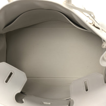Hermes Toile Swift Birkin 30 White 5 of 12
