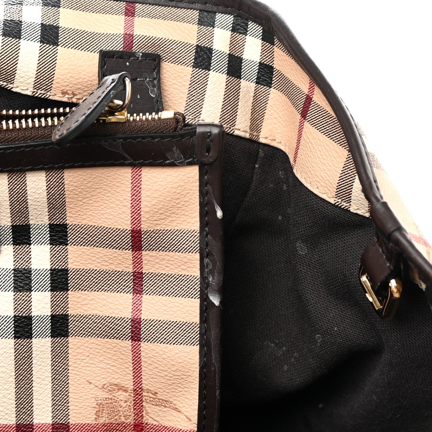 Haymarket Check Small Canterbury Tote Brown