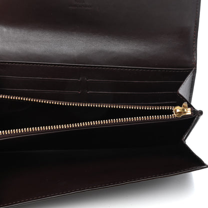 Louis Vuitton Vernis Sarah Wallet Amarante 5 of 7