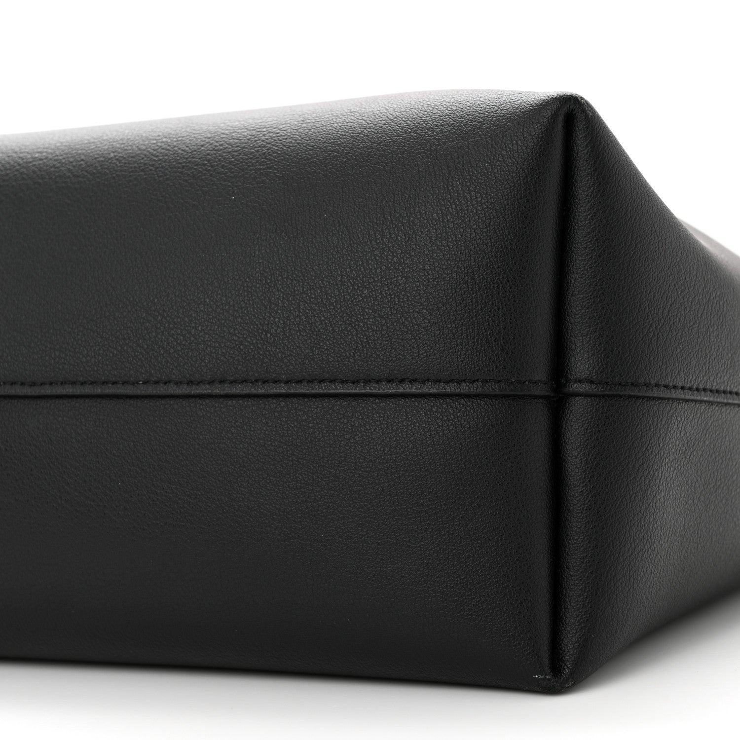 Saint Laurent Calfskin Large Shopping Tote Black 11 of 13