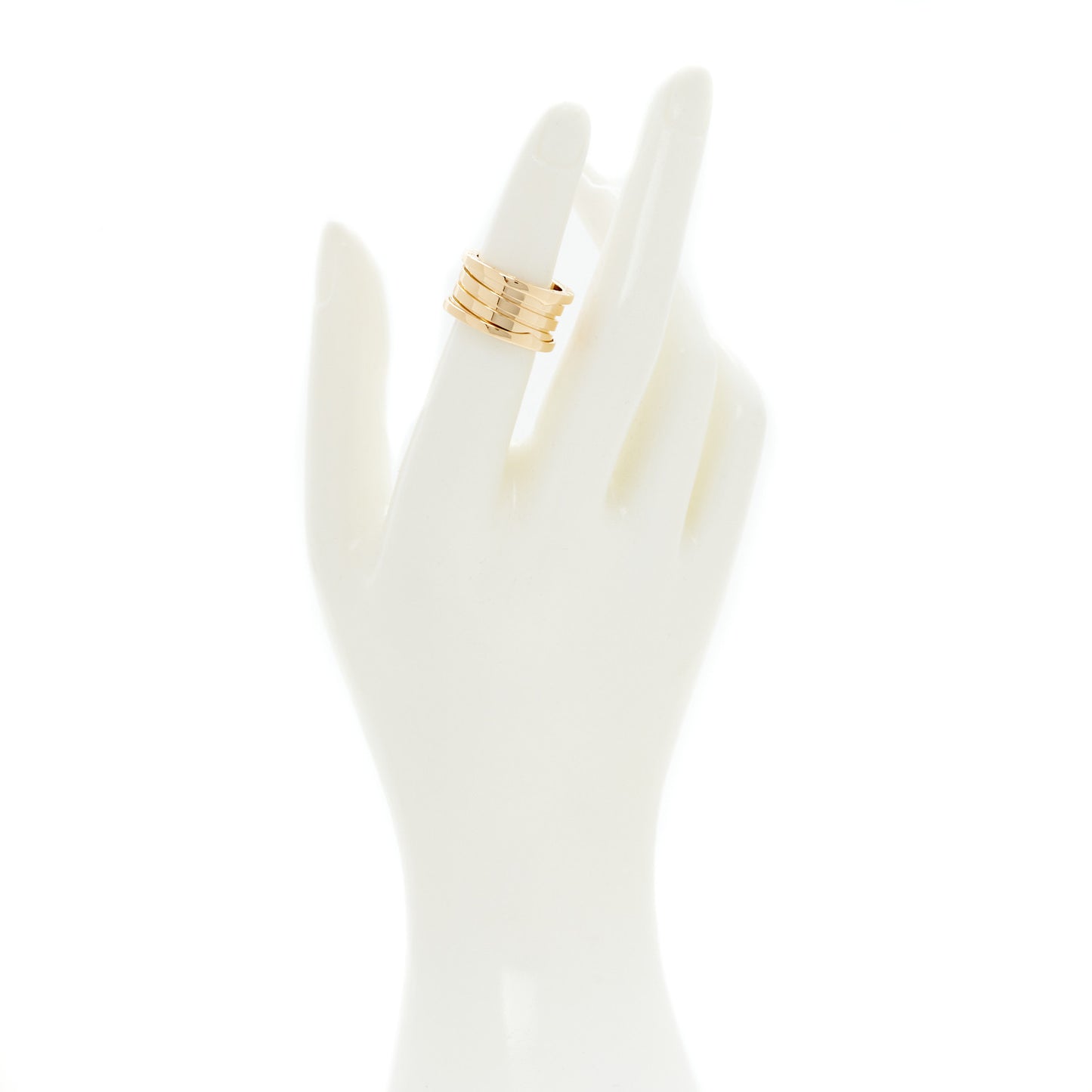 18K Yellow Gold B.Zero1 Four-Band Ring 52 6